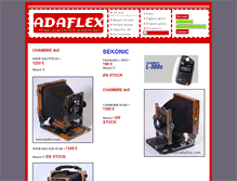 Tablet Screenshot of adaflex.com